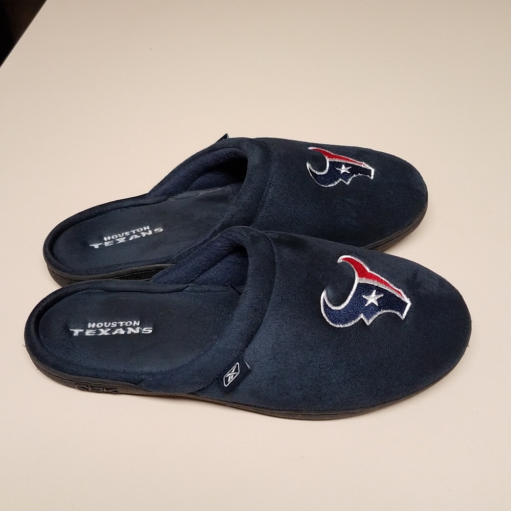 Reebok Houston Texans slippers size M - Picture 5 of 8